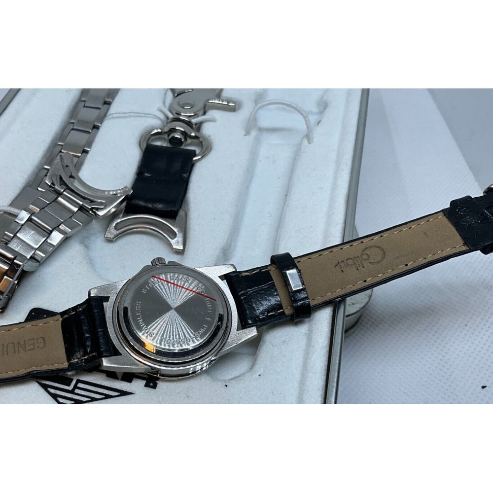 Desirable CX Gear watch set by Colibri, original tin papers, new old stock, runs - Picture 4 of 15